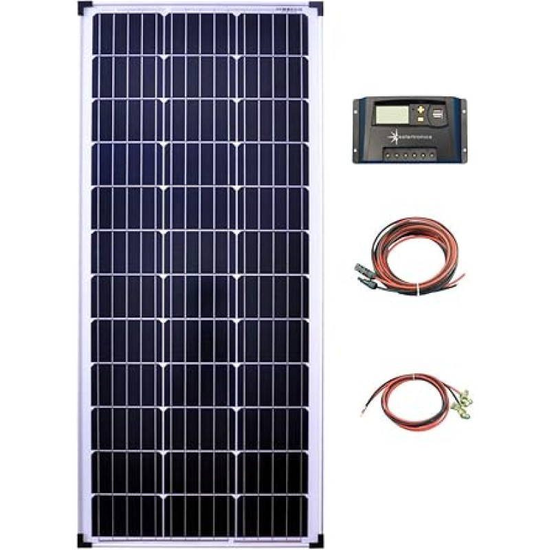 100 Watt 12 Volt Solar Set Solar System Island System Garden Camping Solar Module