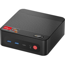 BOSGAME P4 Plus Dual 2.5G LAN Mini Gaming PC, AMD Ryzen 7 5825U Processor (up to 4.5GHz), Windows 11 Pro Mini Computer, 16GB DDR4 RAM, 512GB PCIe 3.0 SSD, Mini Gaming Desktop PC