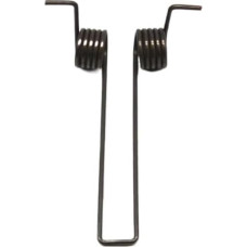 COQALINEX Kleine Feder, Torsionsfeder, T-Feder, 2 Stück, Drahtdurchmesser 2,0 mm, Federstahl, doppelter Torsionsfeder-Ausgangsdurchmesser 16 mm(E)