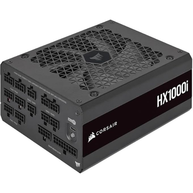 Corsair HX1000i alimentator per computer 1000 W 24-pin ATX ATX Nero (CORSAIR 1000W Platinum Module HX1000I)