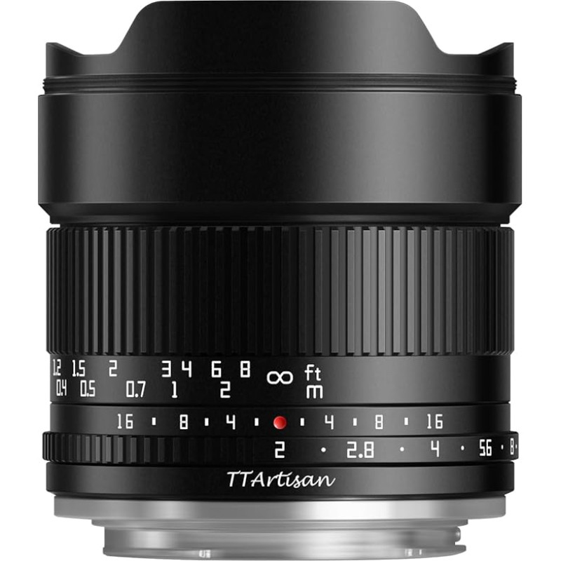 TTARTISAN 10 mm F2.0 APS-C ASPH. Ultra Wide Angle Camera Lens Manual Focus Portable Lens for Sony E Mount