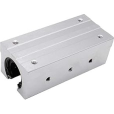 4 vnt SBR10UU SBR12UU SBR16UU SBR20UU SBR25UU SBR12LUU linijinių rutulinių guolių korpusas Atviras CNC frezavimo staklių SBR linijinis vadovas (SBR12LUU)