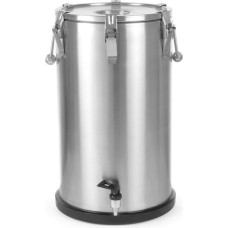 Hendi Steel thermos container with tap for food transportation 35L - 710326