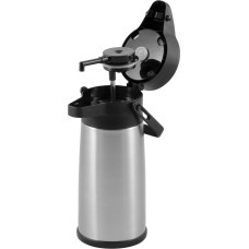 Hendi Catering steel thermos with pump for hot drinks 2.2L capacity - 448908