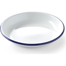 Hendi Deep enamel plate white 180mm dia 621240