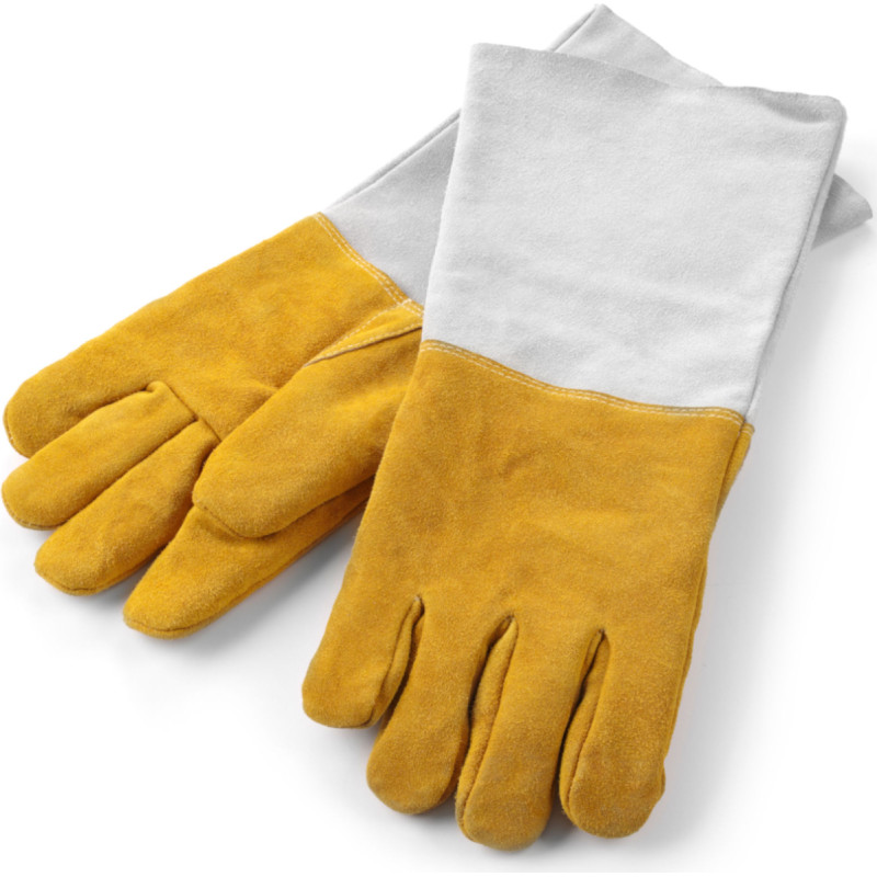 Hendi Thermal protective leather kitchen gloves - 556689