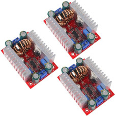 3PCS 400W DC-DC Constant Current Boost Converter Step Up Power Module 15A LED Driver 8.5-50V to 10-60V Charger Step Up Module