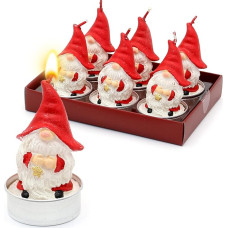 6 nykštukų rinkinys, kiekvienos arbatžolės matmenys (ilgis x plotis x aukštis): 4 x 4 x 7 cm, 7 cm, 6