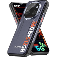 OUKITEL WP39 Pro 5G lauko mobilusis telefonas be sutarties (2025), 36GB + 512GB/TF 2TB 11000mAh lauko išmanusis telefonas, atsparus vandeniui, 6,6 colių FHD+ 