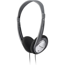 Panasonic RP-HT030E-S Strap headphones (foldable headphones; 1.2m cable length; 3.5mm jack plug) silver