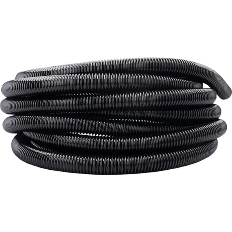MOCNT Corrugated Pipe Car Cable Protection Tube Car PP Cable Tube Flexible Empty Tube Insulation Tube Cable Protection Pipe Corrugated Hose Cable Management Outdoor 18 mm Length 10 m