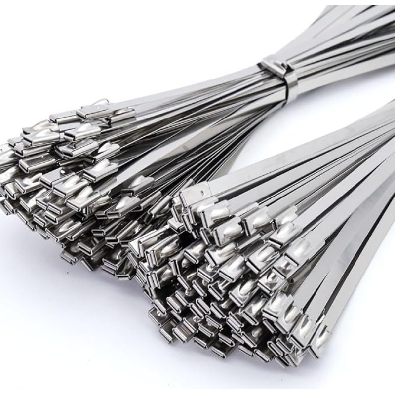 Metal Cable Ties 300 x 4.6 mm Stainless Steel Pack of 1000