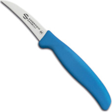 Ambrogio Sanelli SUPRA COLORE HACCP lenktas daržovių peilis 70/190 mm - mėlynas
