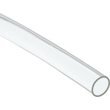 sourcing map Transparenter PVC-Rohr-Kabelbaum-Schlauch, 4 mm ID 7 m Hülse für Drahtummantelung Drahtschutz