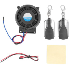 Motociklų signalizacijos sistema, motociklų signalizacijos sistema 2 nuotolinio valdymo 12V vandeniui atspari universali motociklams