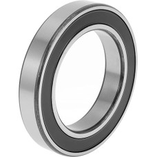 6017DDU Rillenkugellager 85x130x22mm P5 Doppelgummilager mit doppelter Dichtung Geschmierte Lager 1 Stück Auto Roller Skateboard Rad Universal Schwarz Silber Ton