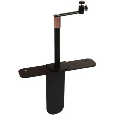 Projektoriaus stovas, sofos stovas prie lovos, projektoriaus trikojis stovas, reguliuojamo aukščio nuo 9 iki 16 colių, 360° pasukamas projektoriaus stalinis stovas, projektuojamas prie lubų (juodas)