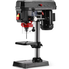 Standbohrmaschine,Tischbohrmaschine Leistung 2.5 A 5 Geschwindigkeiten Einstellbar, Drill Press 740–3100/Min，Schnellspannbohrfutter Von 1.5-13mm Werkbank mit einstellbarem Winkel
