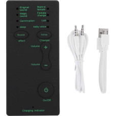 Dilwe - Voice Changer Portable Sound Card Transmission with 7 Different Voice Changes for Phone/Computer/Tablet, Voice Change Online Games for PS4/for