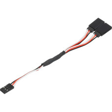 1 x 3 Pin Y Servo prailginimo kabelis nuo vyriškos iki moteriškos 15cm 26AWG 30 Core Servo imtuvo laidas RC modelio orlaiviams