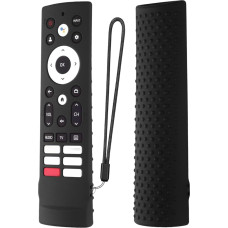 Silicone Case Cover for HSS-U8 ERF3A90 U7G U9G Series 4K ULED TV Remote - Black