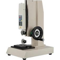 Digitales Kraftmessgerät, HLD Digitalanzeige Push-Pull-Kraftmessgerät Universal-Druckprüfmaschine Prüfstand Handgekurbelter Schraubenständer für Push-Pull-Tests und Abzugskraftmessung(B)