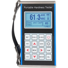 HEALBYBLE originalus nešiojamasis Leeb kietumo testeris Skaitmeninis metalo kietumo testeris nerūdijančiam plienui HL HB HRB HRC HA HV HS Durometras, greitas identifikavimas