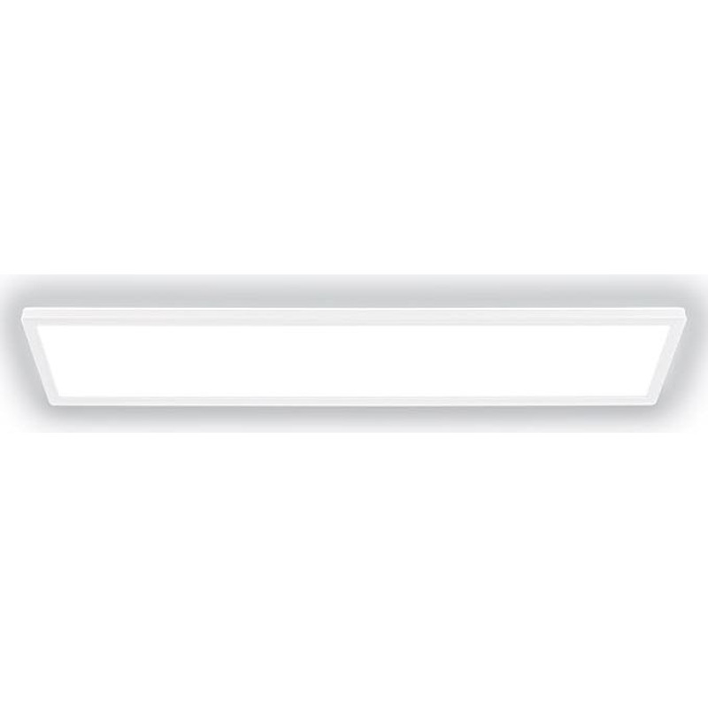 BRILONER - LED Ceiling Light Efficiency Class A, 98 cm, Approx. 50,000 Hours Light, 21 W at 4800 lm, LED Panel Flat, Bright Energy Saving Ceiling Light Living Room, Kitchen Lamp, Living Room Lamp, 98