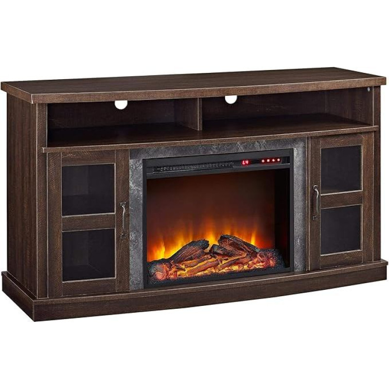 Ameriwood Barrow Creek Fireplace TV console 60