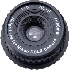 Holga HL-N Lens for Nikon DSLR Camera Black
