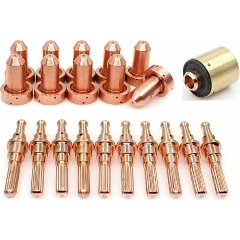 Plasma 9-8215 9-8211 9-8213/9-8277 Tip 80A for Thermal Dynamics for SL60 SL100 Pack of 21