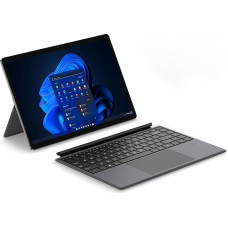 Ninkear T40 2-in-1 Laptop, 14 Inch Laptop with Touch Screen, Intel N100 16GB RAM DDR5 512GB SSD, RGB QWERTY Keyboard, W-11 Home, WiFi 6, Black