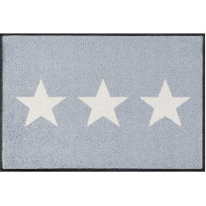 wash+dry Doormat, Acrylic, Grey, 50_x_75_cm