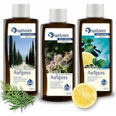 SPITZNER Saunos infuzija 3 skoniai su kiekvienu 190 ml