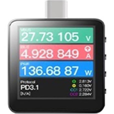 Srovės matavimas, patogus PD USB ir srovės testeris, stebi įkrovimo duomenis ir didina efektyvumą