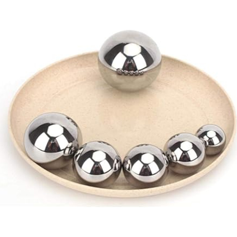304 stainless steel ball, 1.5/2/3/3/4/5/5/6/8/10/15 mm precise solid stainless steel ball, 8 mm ball [235 pieces]