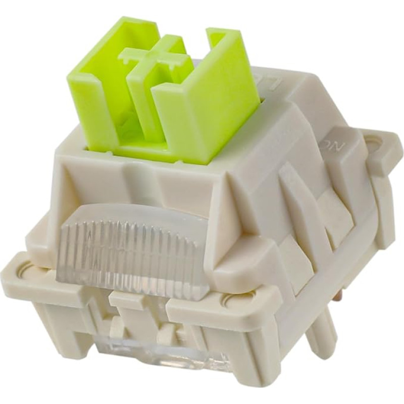 EPOMAKER x LEOBOG Factory Lubricated Switch with POM Handle LED Slot for Mechanical Gaming Keyboard (Green, LEOBOG Reaper Switch)