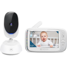 Motorola Nursery VM75 Video Baby Monitor 5 Inch Two-Way Talk Infrared Night Vision