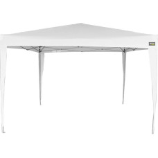 AKTIVE 62187 Folding Gazebo 300 x 300 x 240/250 White Awnings for Outdoor Patio Beach Camping Garden Gazebo Folding Gazebo Easy to Assemble