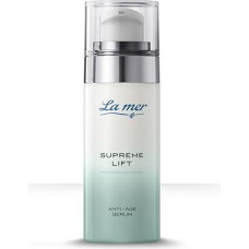 La mer Supreme Lift Anti-Age Serum - patobulinta formulė ir nauja išvaizda - stangrinamasis ir išlyginamasis serumas - intensyviai drėkina odą - subalansuoja odos tonusą ir mažina senatvines dėmes - 30 ml