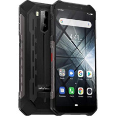 (2019) Ulefone Armor X3 Outdoor Phone with Underwater Mode, Android 9.0 5.5 Inch IP68 / IP69K Smartphone, Dual SIM, 2GB RAM 32GB ROM, 8MP + 5MP + 2MP, 5000mAh Battery, Face Unlock. GPS Black