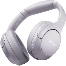 TOZO HT2 Over Ear Headphones Bluetooth, Hybrid Active Noise Cancelling Headphones, Wireless Bluetooth Headphones with App Control, Hi-Res Audio, 60 Hours Playtime, Deep Bass, Comfortable Ear Cups,