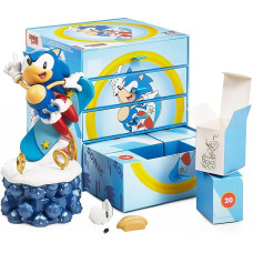 numskull CC Countdown Characters 2023 Sonic The Hedgehog Collectible Figure - Official SEGA Merchandise - Buildable Character Statue