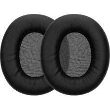 kwmobile 2 x Ear Pads Compatible with Skullcandy Crusher ANC 2 Pads - Faux Leather Headphones for Over Ear Headphones