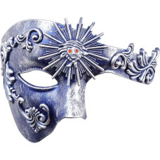 sircerotry Venetian Phantom Party Rhinestone Masks Luxury Masquerade Masks Carnival Christmas Easter Masks