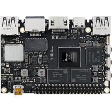 Khadas VIM4 Amlogic A311D2 Single Board Computer Supports 4K UI and HDMI Input 4 Independent Displays LAN WiFi 6 & Bluetooth 5.1 8GB LPDDR4X RAM MALI-G52 MP8 (8EE) GPU for Gaming/Programming