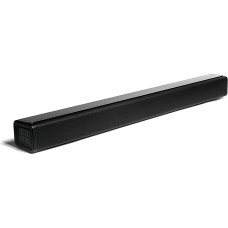 Smpl 30W Multimedia Soundbar, Supports Bluetooth, Coaxial Input, Aux, USB and Remote Control, 76.2 cm - Black