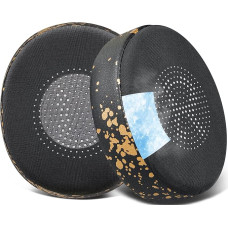 SOULWIT Cooling Gel Replacement Ear Pads for Jabra Evolve2 65 (Evolve 2 65MS 65UC MS UC)/Evolve2 40 (40UC 40MS USB)/Elite 45h On-Ear Wireless Headphones, Pads with Ice Silk Fabric