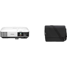 Epson EB-2250U 3LCD WUXGA Installation Projector 1920x1200 16:10 5000 Lumen 15000:1 Contrast 10W Speaker & Soft Carry Case ELPKS68 - EB-198xx, EB-2xxx