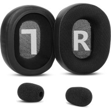 YunYiYi G Pro X Ear Pads Replacement Cushions Compatible with Logitech G Pro X, G Pro X 2 Headphones Ear Pads Upgrade Replacement Parts Additional Thickness (Ear Pads)